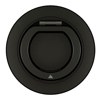 双面磁吸指环支架（超薄款） Front Black 