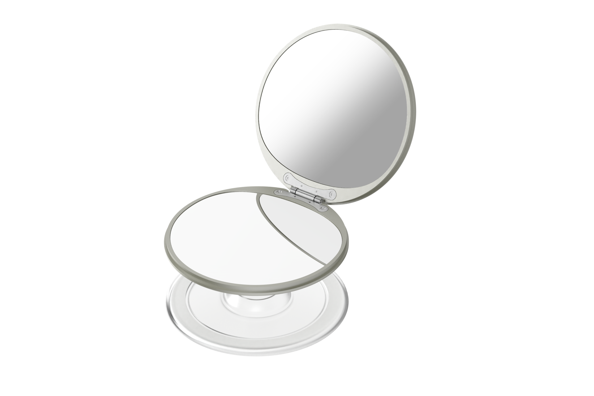 带镜子气囊支架 FrontOpen Gray 