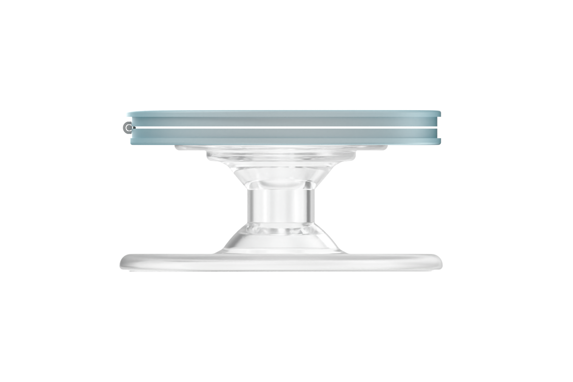 带镜子气囊支架 Side Ice Blue 