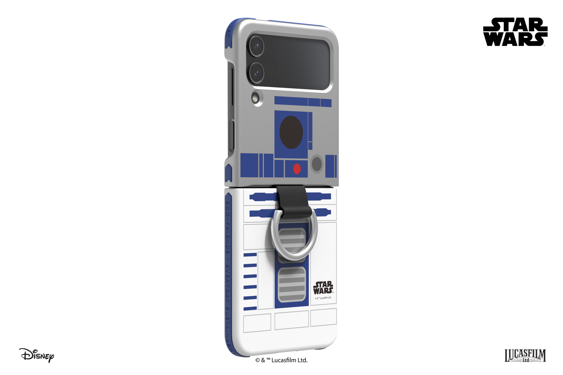 front-open Silver&White