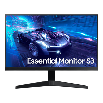 24" Essential Monitor S3 S33GF Full HD 100Hz Front1 Black 