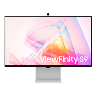27" ViewFinity S9 S90PC Front3 Light Gray 