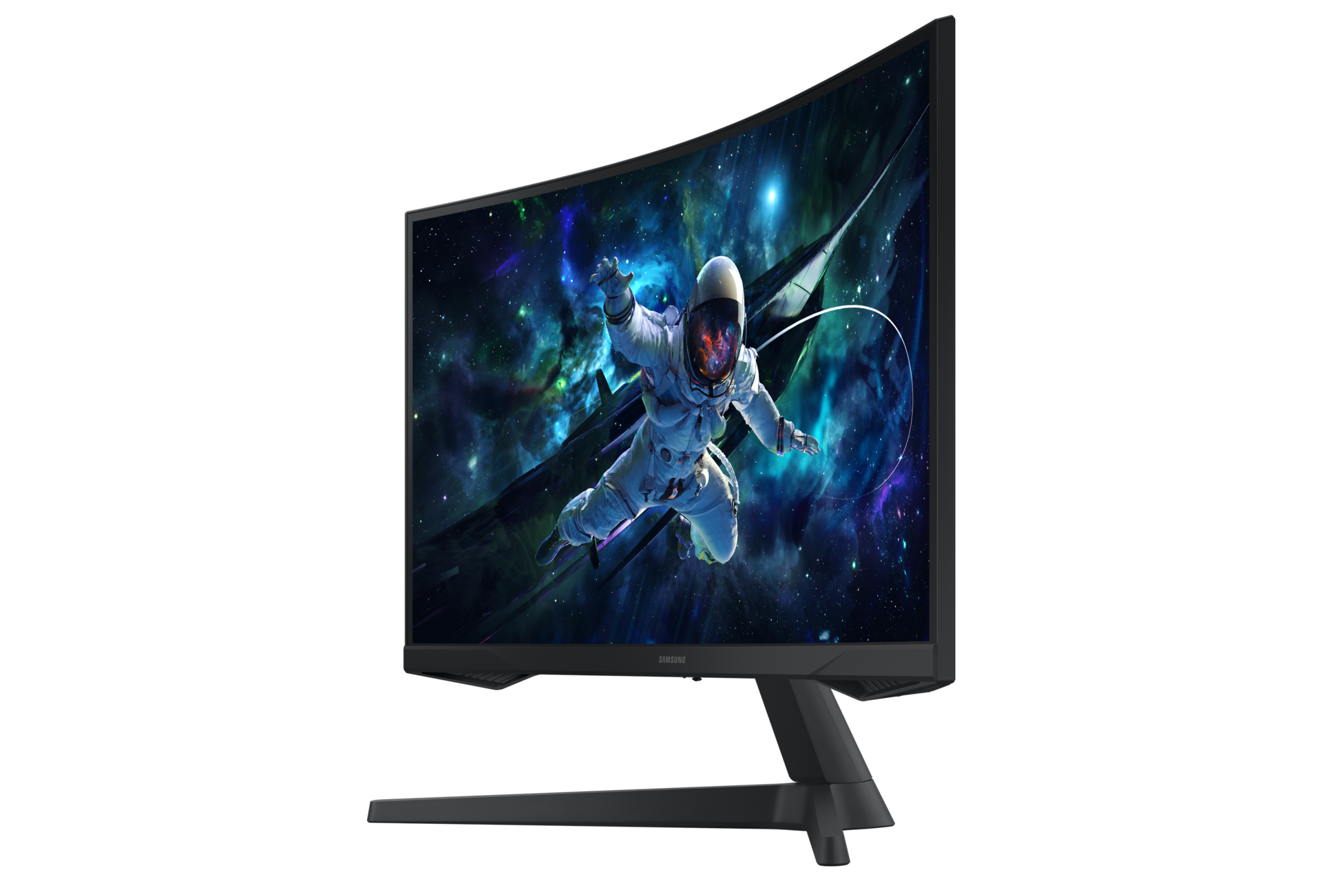 27" Odyssey G5 G55C QHD 165Hz Curved Gaming Monitor R-Dynamic Black 