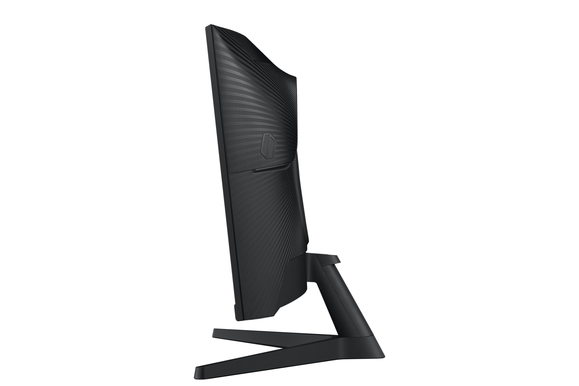 27" Odyssey G5 G55C QHD 165Hz Curved Gaming Monitor Tilt-Forward Black 