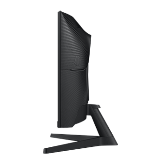 27" Odyssey G5 G55C QHD 165Hz Curved Gaming Monitor R-Side Black 