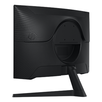 27" Odyssey G5 G55C QHD 165Hz Curved Gaming Monitor Back-L-Dynamic Black 