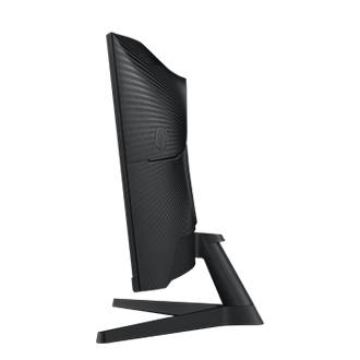 27" Odyssey G5 G55C QHD 165Hz Curved Gaming Monitor Tilt-Forward Black 