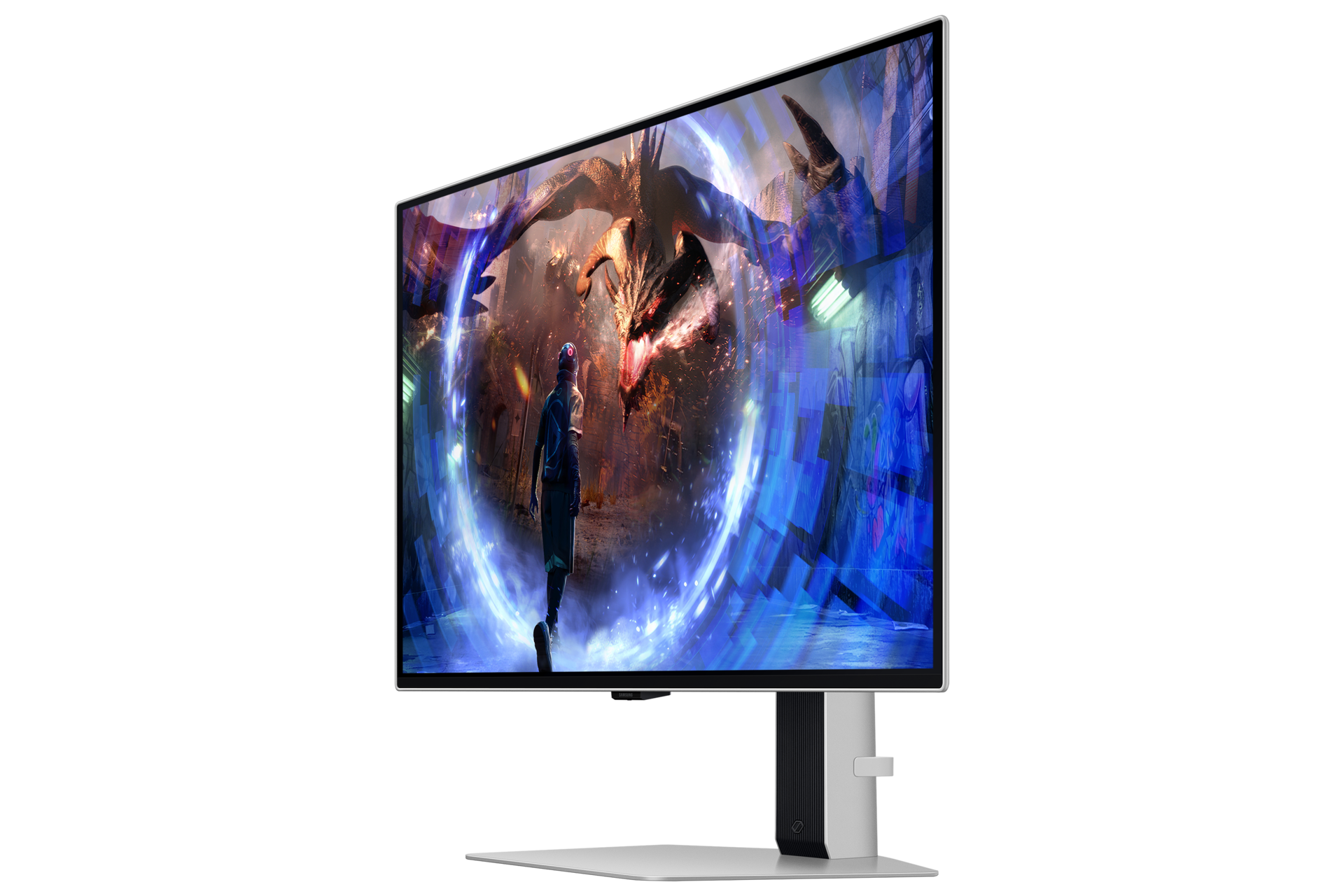 27" Odyssey OLED G6 G60SD QHD 360Hz Gaming Monitor Dynamic1 Silver 