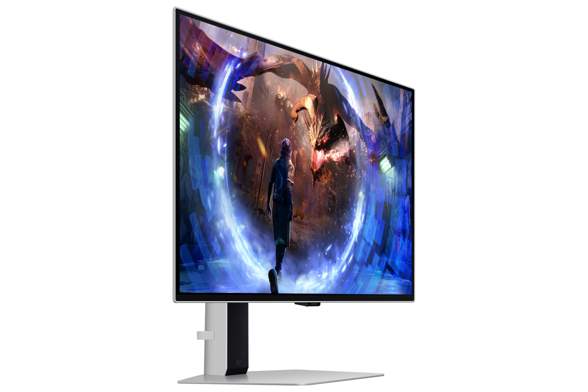 27" Odyssey OLED G6 G60SD QHD 360Hz Gaming Monitor Dynamic2 Silver 