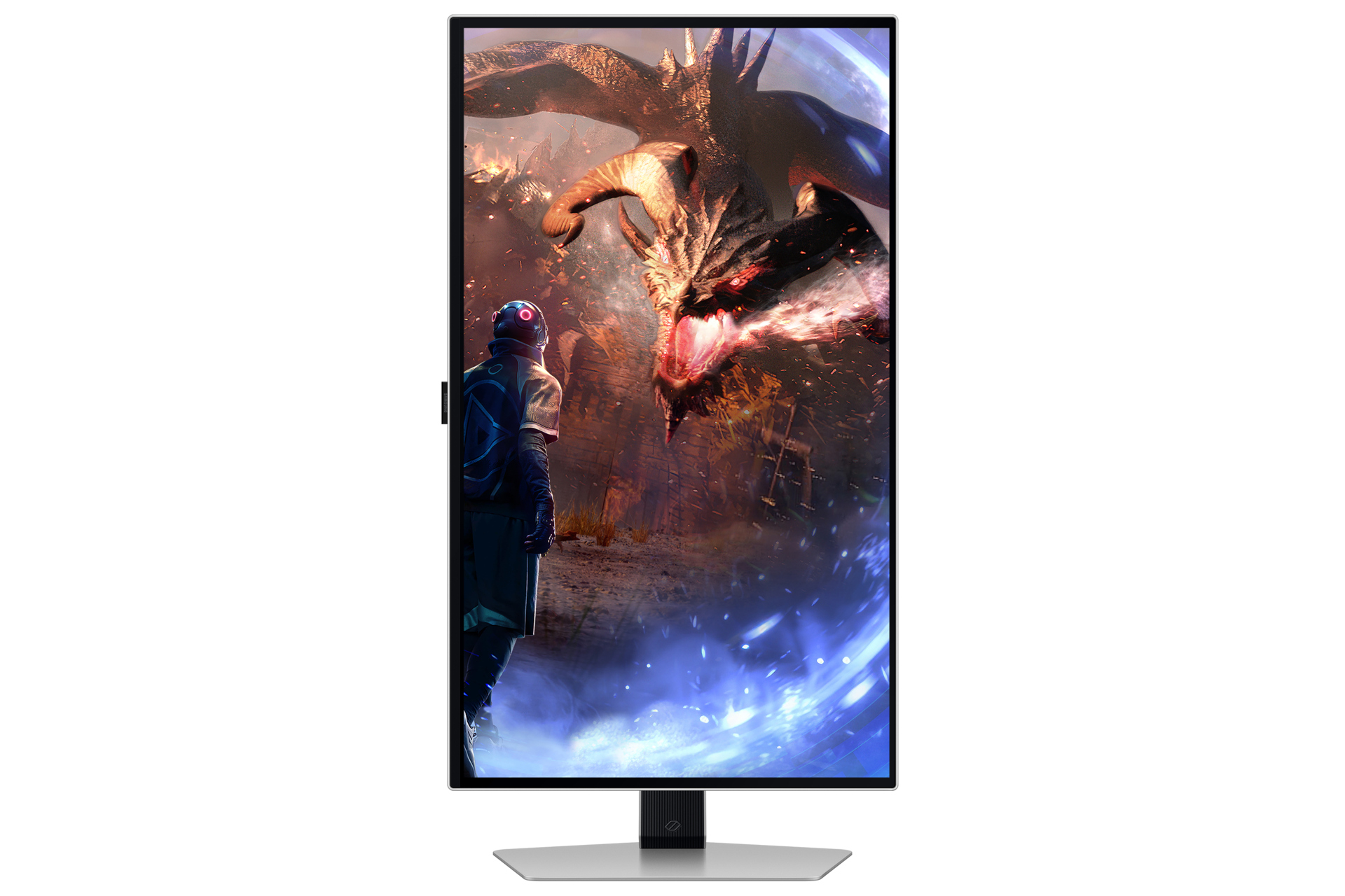 27" Odyssey OLED G6 G60SD QHD 360Hz Gaming Monitor Pivot Silver 