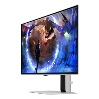 27" Odyssey OLED G6 G60SD QHD 360Hz Gaming Monitor Dynamic1 Silver 