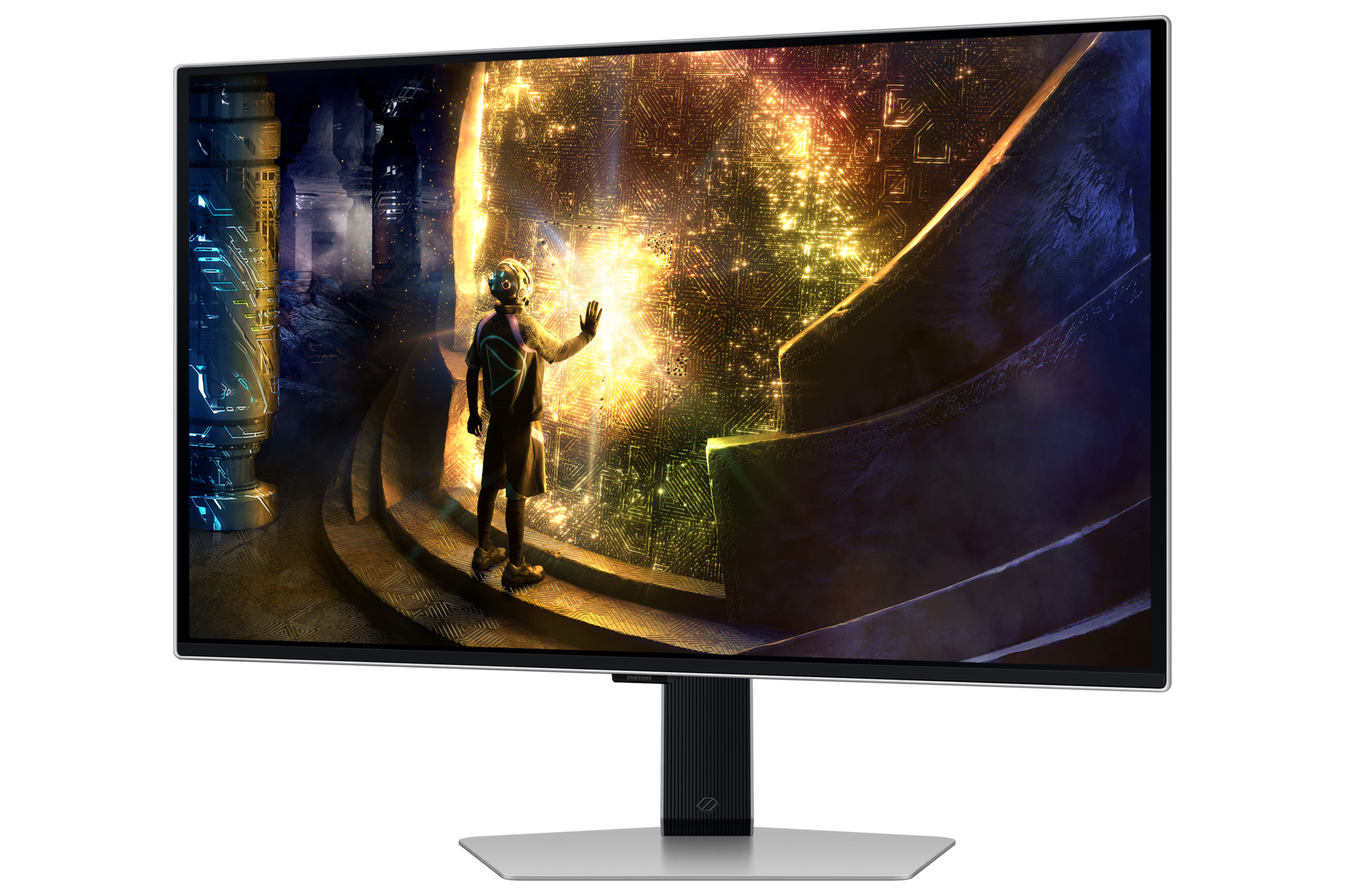 27" Odyssey OLED G6 G61SD QHD Swivel1 Silver 