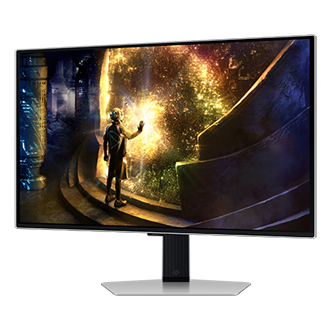 27" Odyssey OLED G6 G61SD QHD Swivel1 Silver 