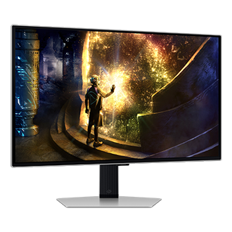 27" Odyssey OLED G6 G61SD QHD Swivel2 Silver 