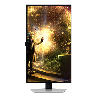 27" Odyssey OLED G6 G61SD QHD Pivot Silver 