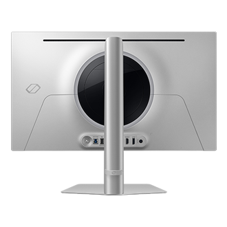 27" Odyssey OLED G6 G61SD QHD Back Silver 