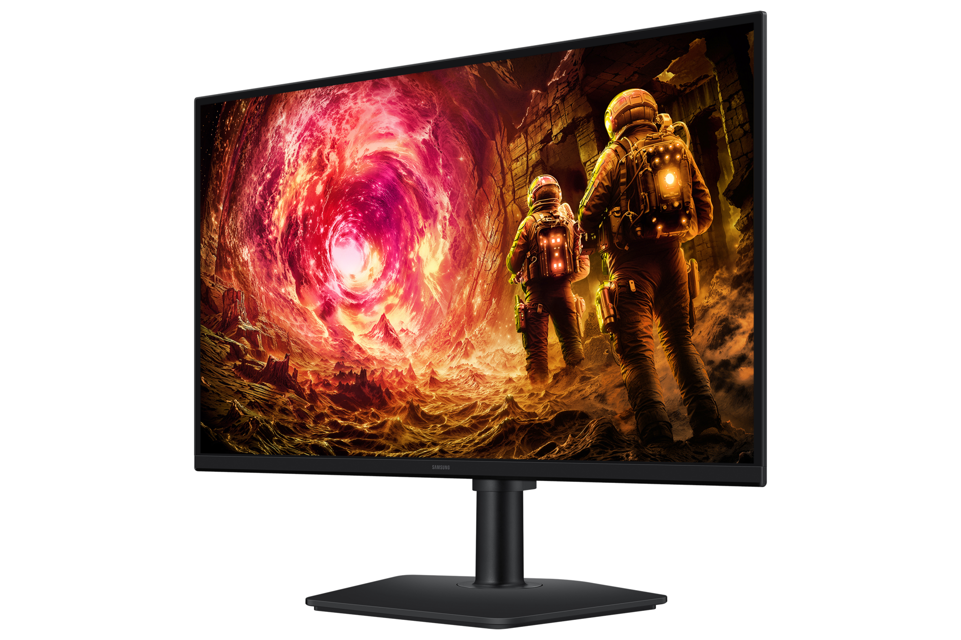 27/32" Odyssey G5 G50F QHD 180Hz Gaming Monitor R-perspective Black 