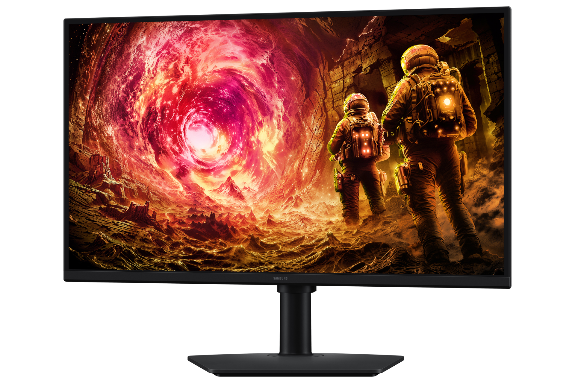 27/32" Odyssey G5 G50F QHD 180Hz Gaming Monitor Swivel1 Black 