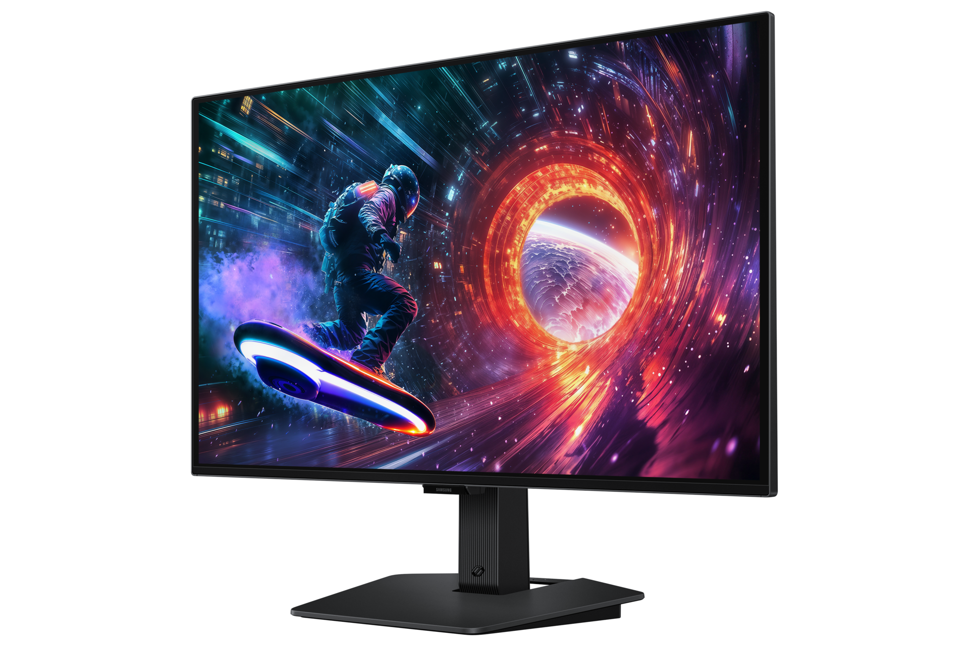 27" Odyssey OLED G5 G50SF QHD 180Hz Gaming Monitor R-perspective Black 