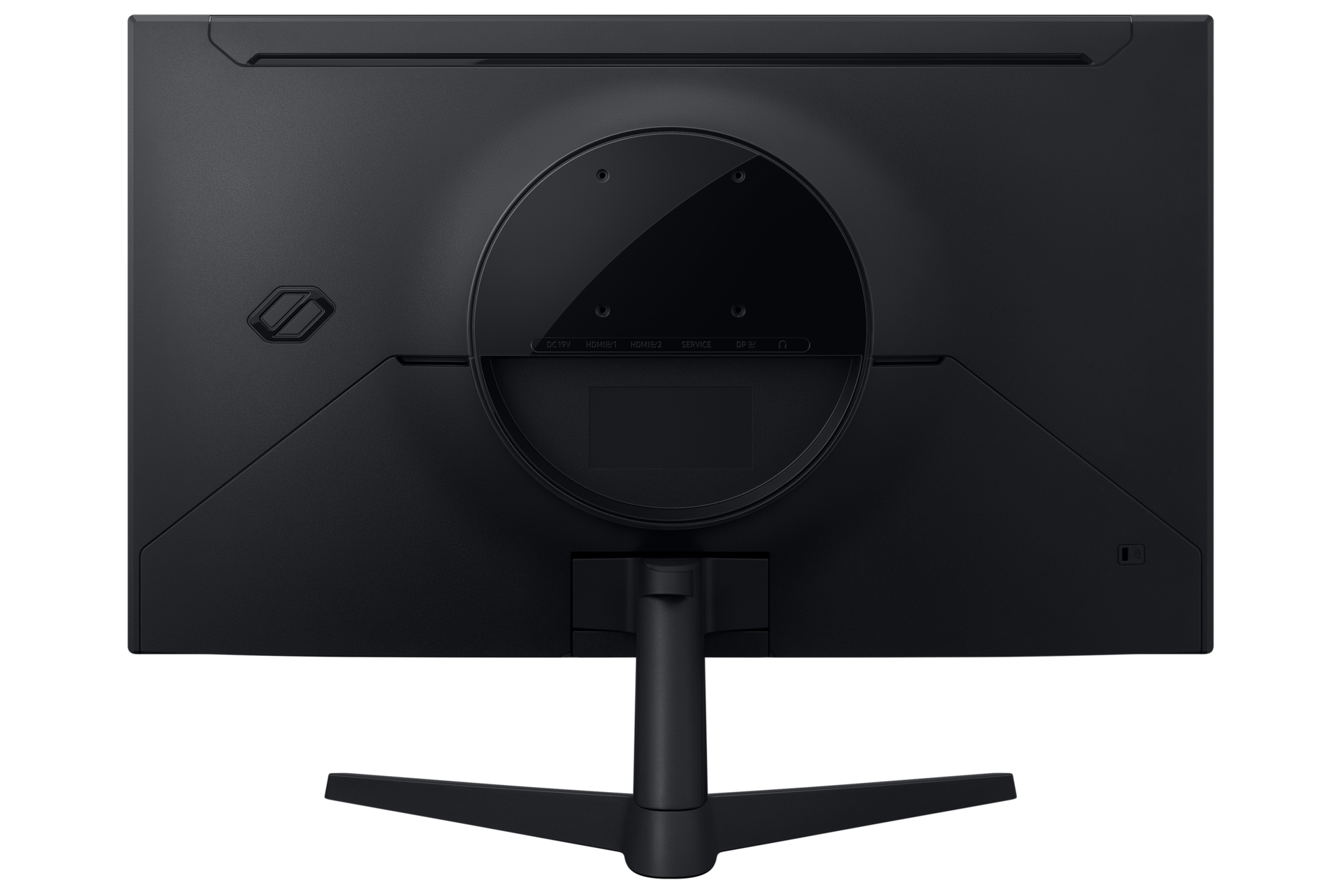 27" Odyssey G5 G53F QHD 200Hz Gaming Monitor Back Black 