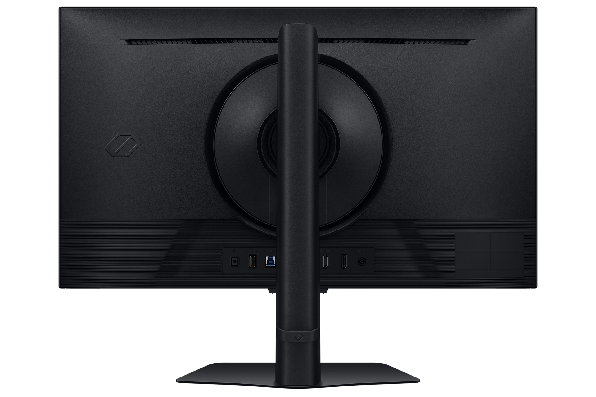 27" Odyssey G7 G70F 4K 180Hz / FHD 360Hz Gaming Monitor Back Black 