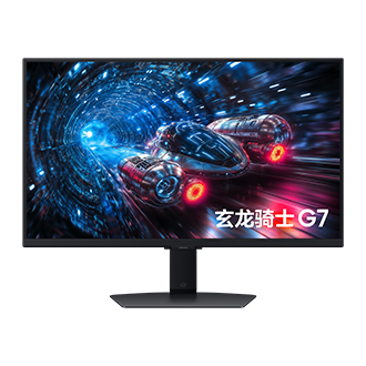 27" Odyssey G7 G70F 4K 180Hz / FHD 360Hz Gaming Monitor Front Black 