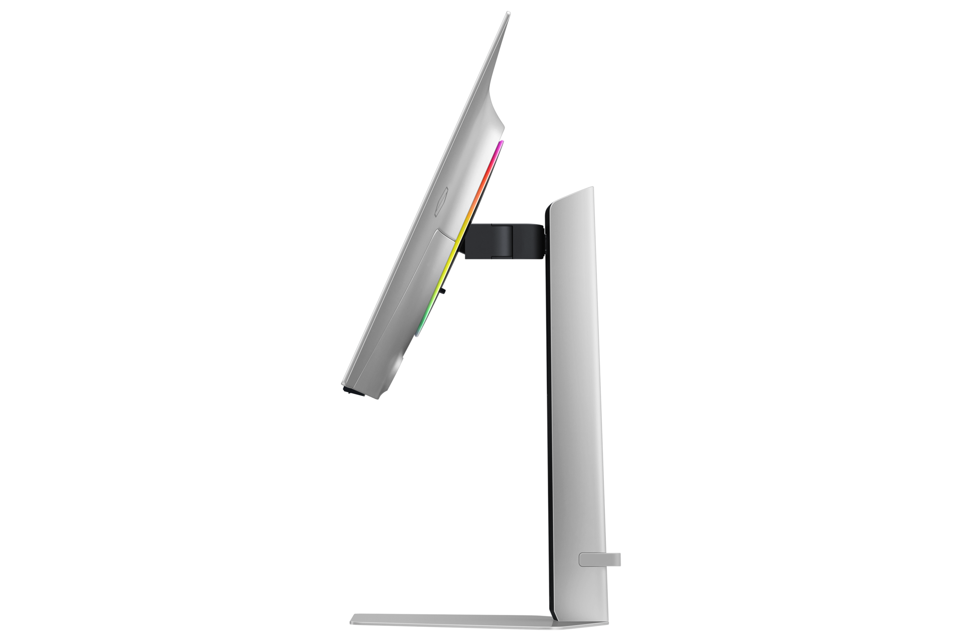 27" Odyssey OLED G8 G81SF 4K 240Hz Gaming Monitor Tilt1 Silver 