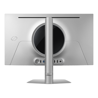27" Odyssey OLED G8 G81SF 4K 240Hz Gaming Monitor Back2 Silver 