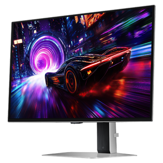 27" Odyssey OLED G8 G81SF 4K 240Hz Gaming Monitor R-perspective Silver 