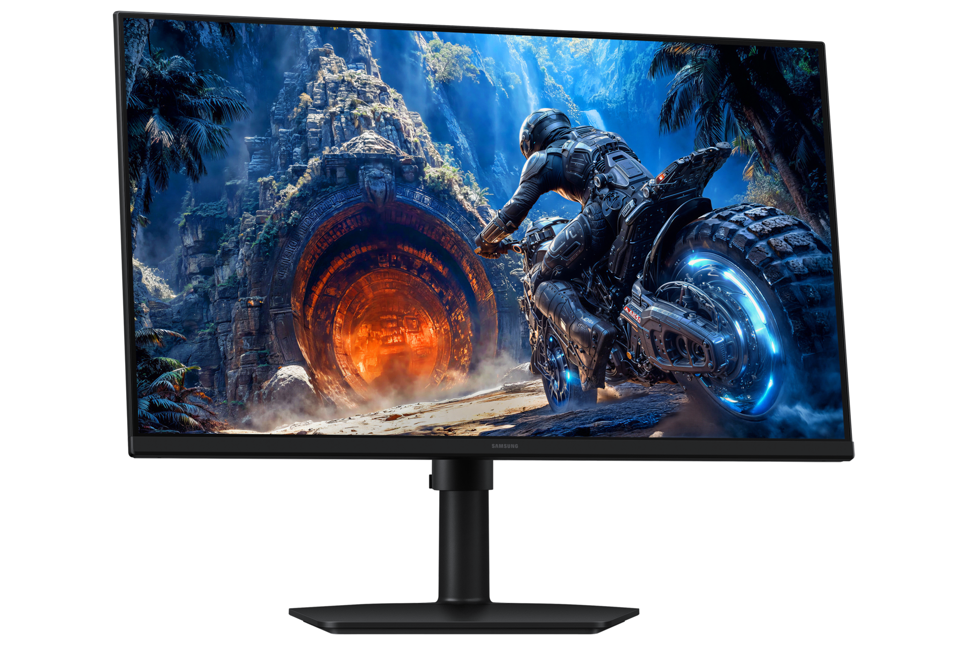 25/27 Inch Odyssey G4 G40H FHD 300Hz Gaming Monitor Swivel2 Black 