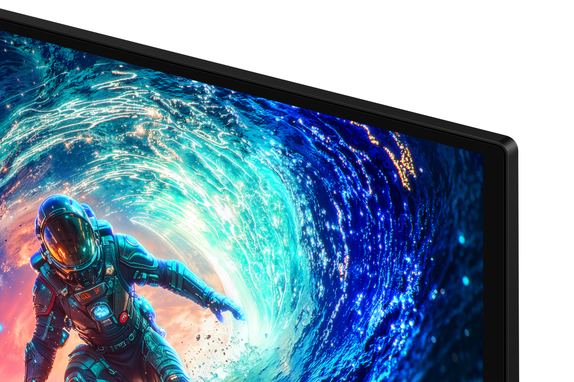 27 Inch Odyssey OLED G6 G61SH QHD 240Hz Gaming Monitor Detail Black 