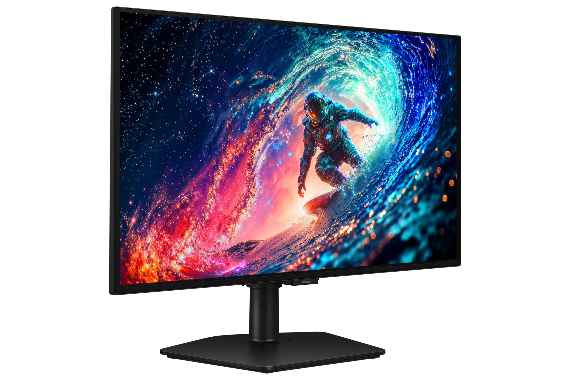 27 Inch Odyssey OLED G6 G61SH QHD 240Hz Gaming Monitor L-perspective Black 