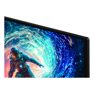 27 Inch Odyssey OLED G6 G61SH QHD 240Hz Gaming Monitor Detail Black 