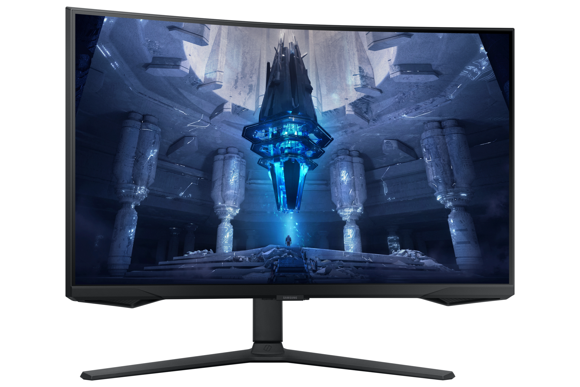 32" Odyssey Neo G7 G75NB 4K 165Hz Gaming Monitor Dynamic-L-Swivel Black 
