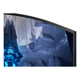 32" Odyssey Neo G7 G75NB 4K 165Hz Gaming Monitor Detail-Bezel Black 