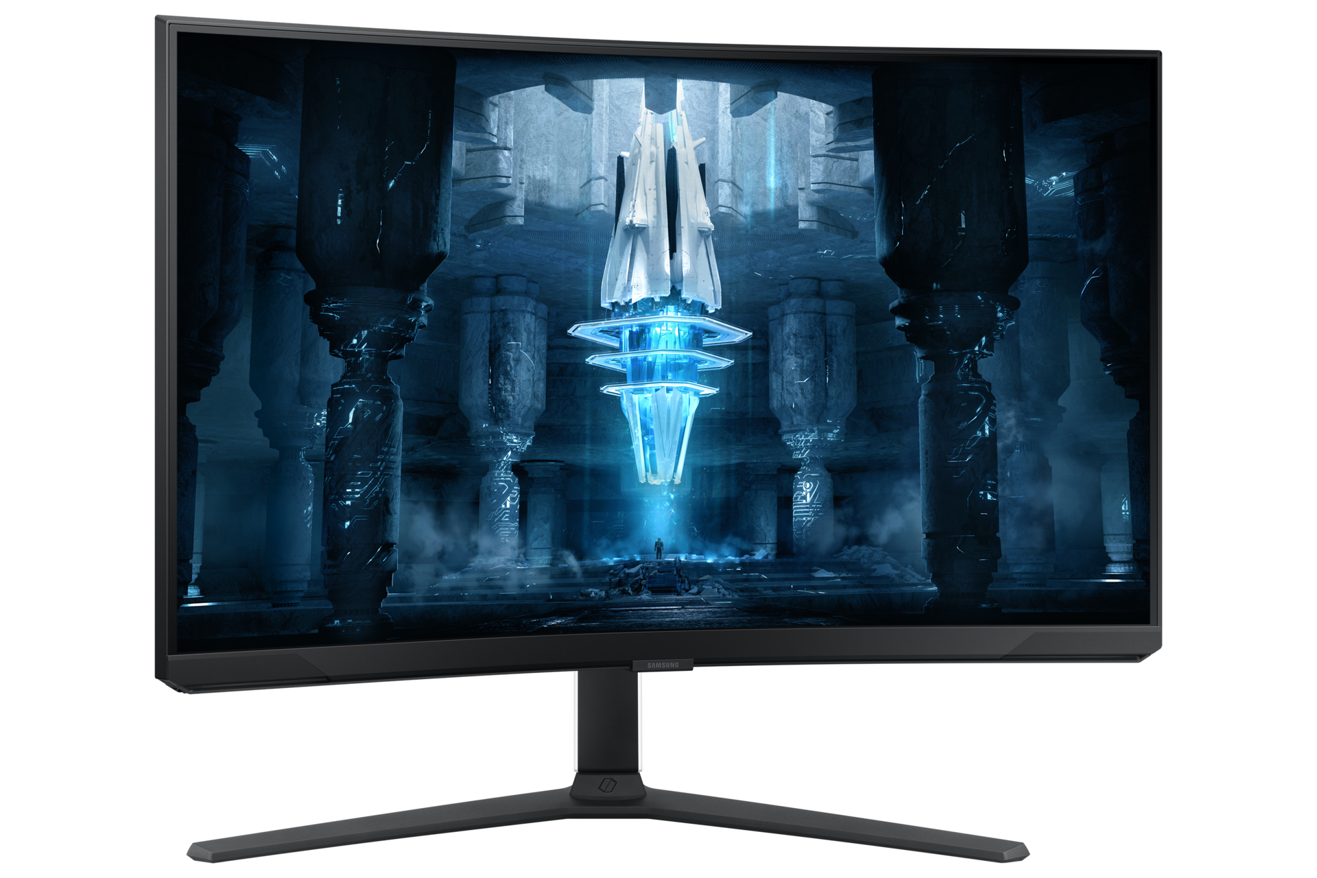 32" Odyssey Neo G8 G85NB 4K 240Hz Gaming Monitor Dynamic-L-Swivel White 