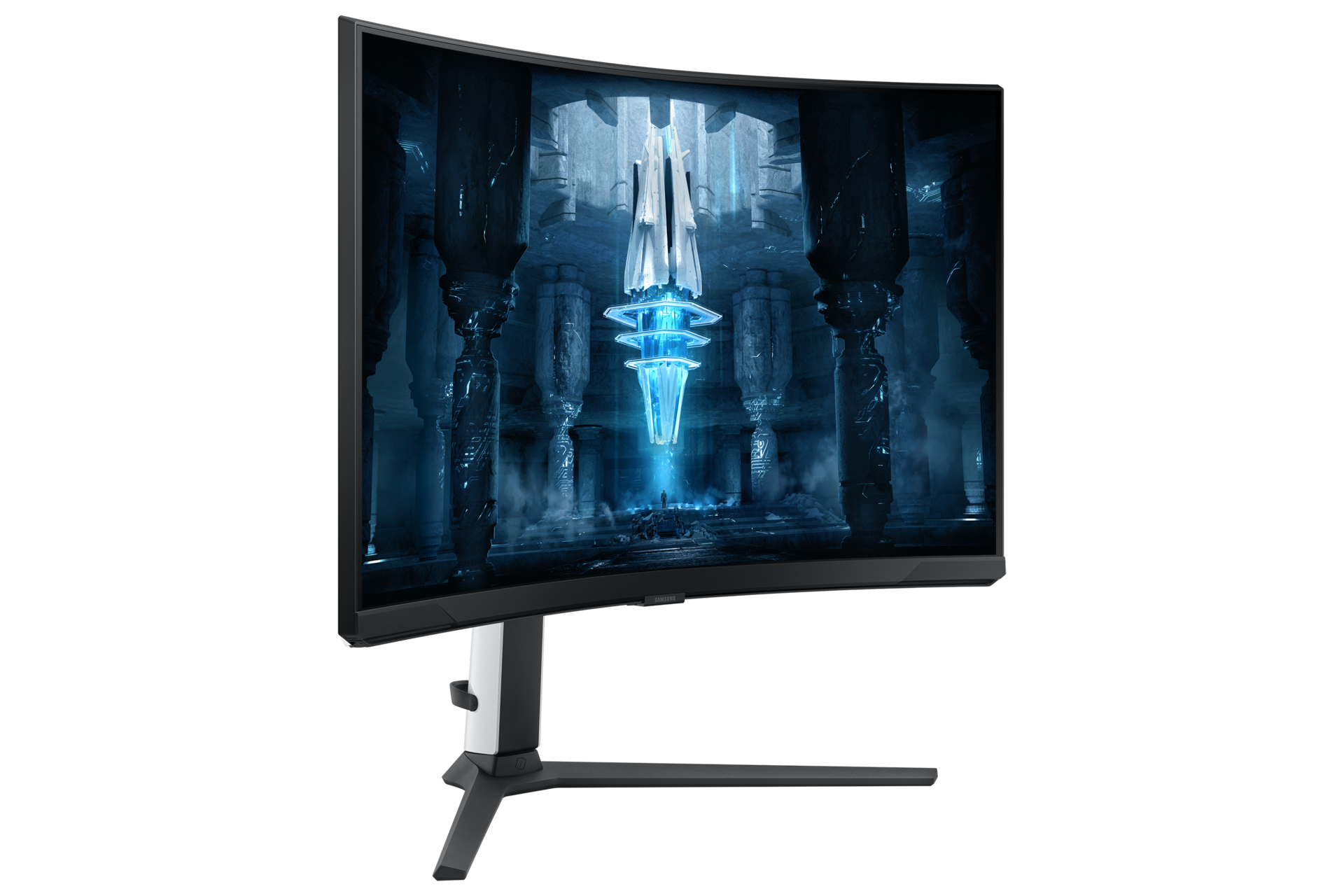 32" Odyssey Neo G8 G85NB 4K 240Hz Gaming Monitor L-Perspective White 