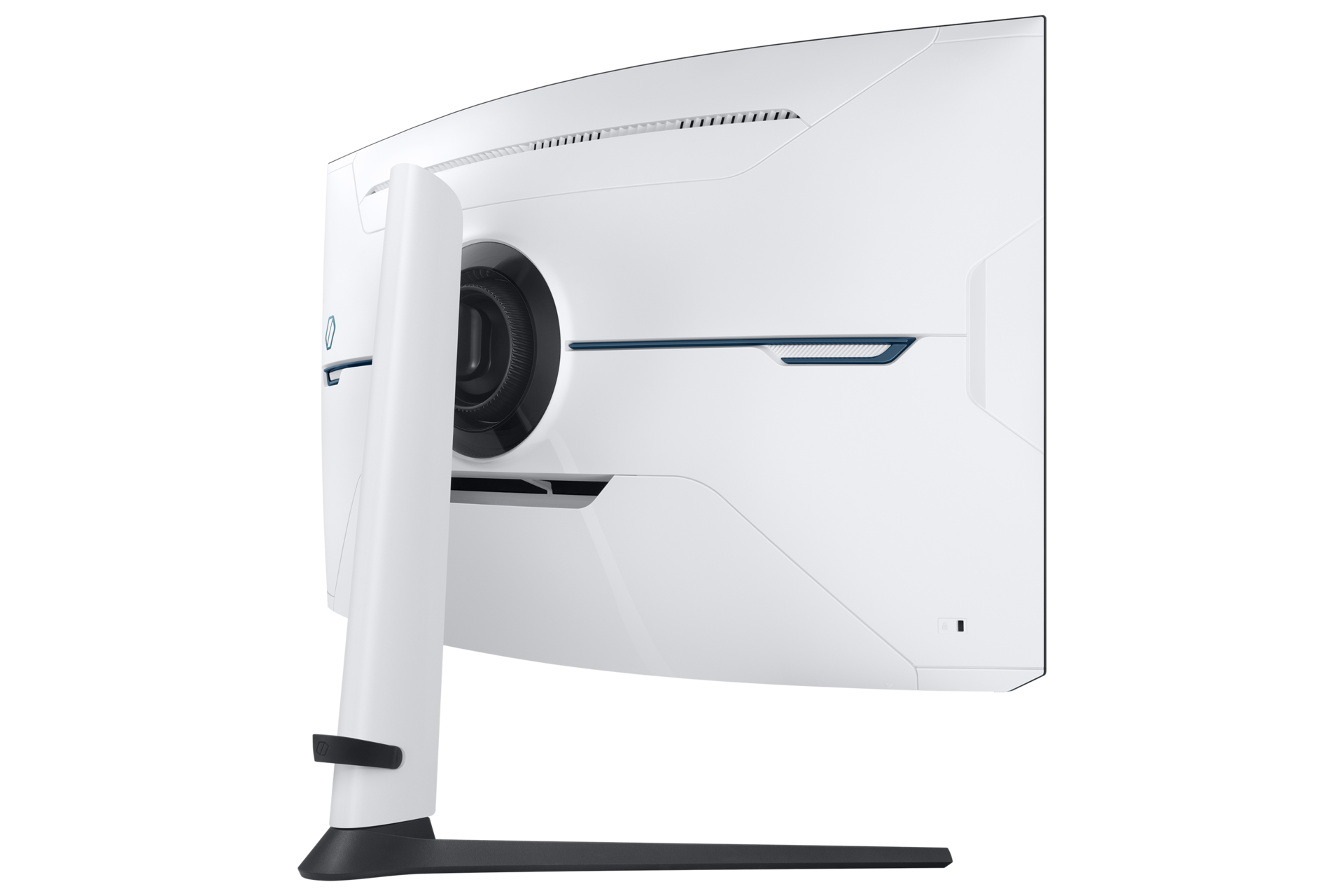 32" Odyssey Neo G8 G85NB 4K 240Hz Gaming Monitor Back-Dynamic-Left White 