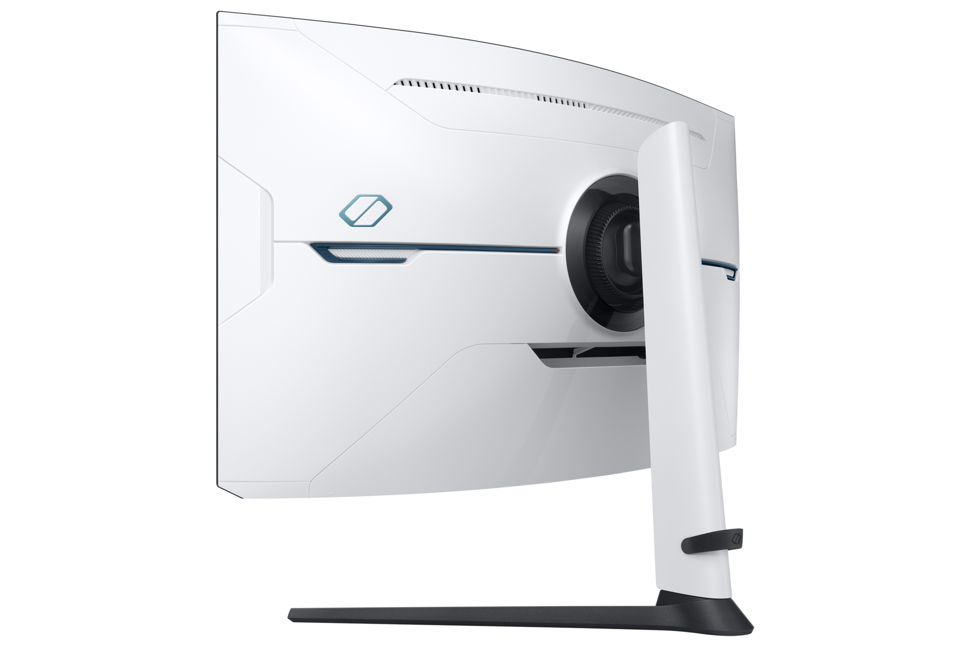 32" Odyssey Neo G8 G85NB 4K 240Hz Gaming Monitor Back-Dynamic-Right White 