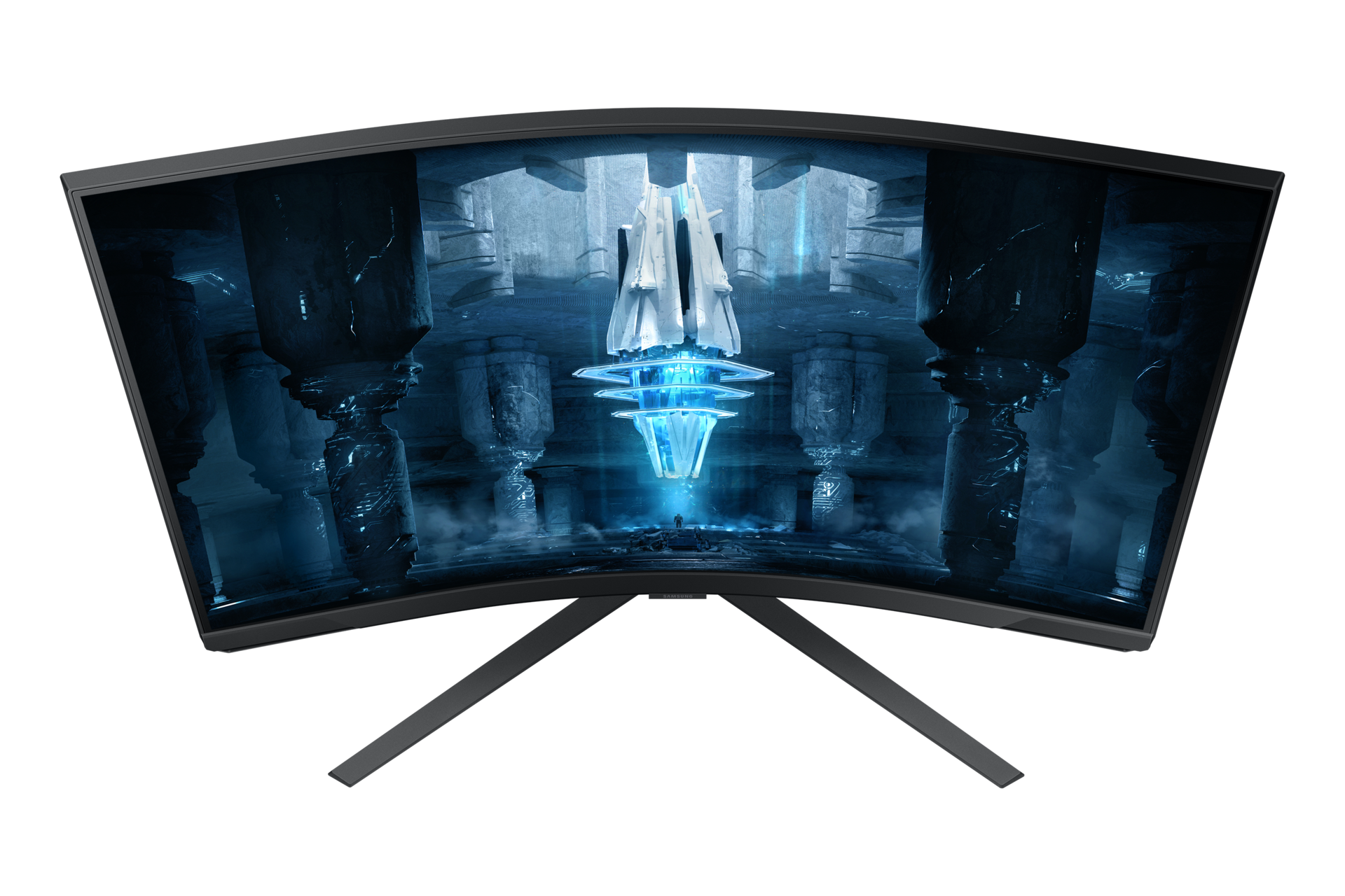 32" Odyssey Neo G8 G85NB 4K 240Hz Gaming Monitor Front-Over White 