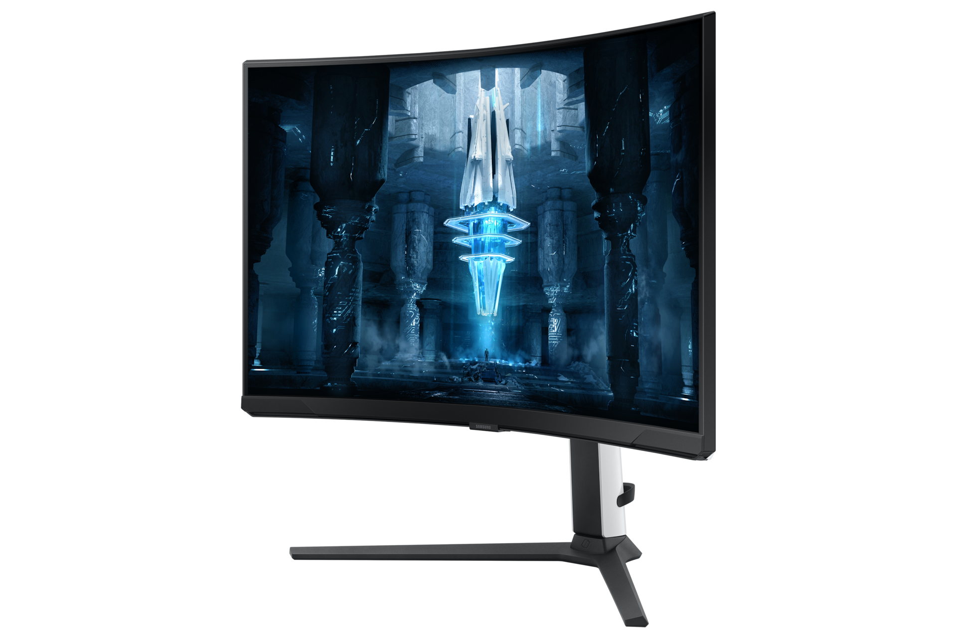 32" Odyssey Neo G8 G85NB 4K 240Hz Gaming Monitor R-Perspective White 