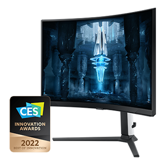 32" Odyssey Neo G8 G85NB 4K 240Hz Gaming Monitor R-Perspective White 