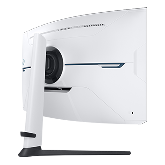 32" Odyssey Neo G8 G85NB 4K 240Hz Gaming Monitor Back-Dynamic-Left White 