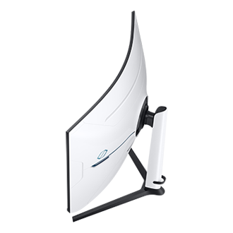 32" Odyssey Neo G8 G85NB 4K 240Hz Gaming Monitor Back-Dynamic-High White 