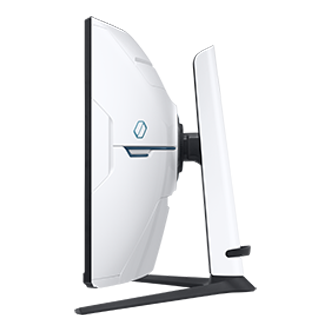 32" Odyssey Neo G8 G85NB 4K 240Hz Gaming Monitor R-Side-Down White 