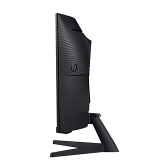 32" Odyssey G5 G55C QHD 165Hz Curved Gaming Monitor R-Side Black 