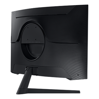 32" Odyssey G5 G55C QHD 165Hz Curved Gaming Monitor Back-R-Dynamic Black 