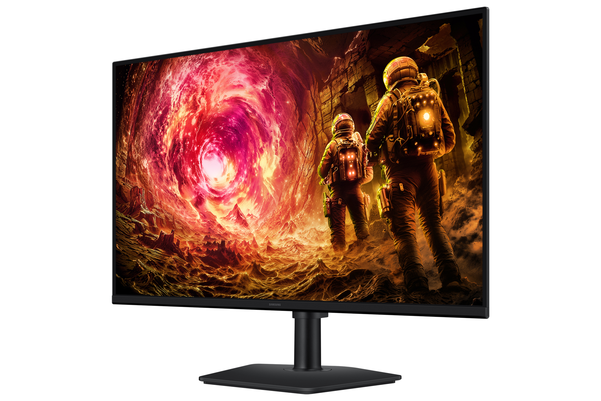 27/32" Odyssey G5 G50F QHD 180Hz Gaming Monitor R-perspective Black 
