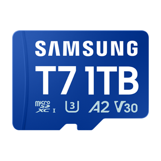  T7 microSD存储卡 Front Blue 