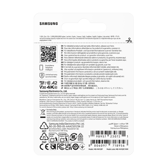 T9 microSD存储卡 Back-PKG Black 